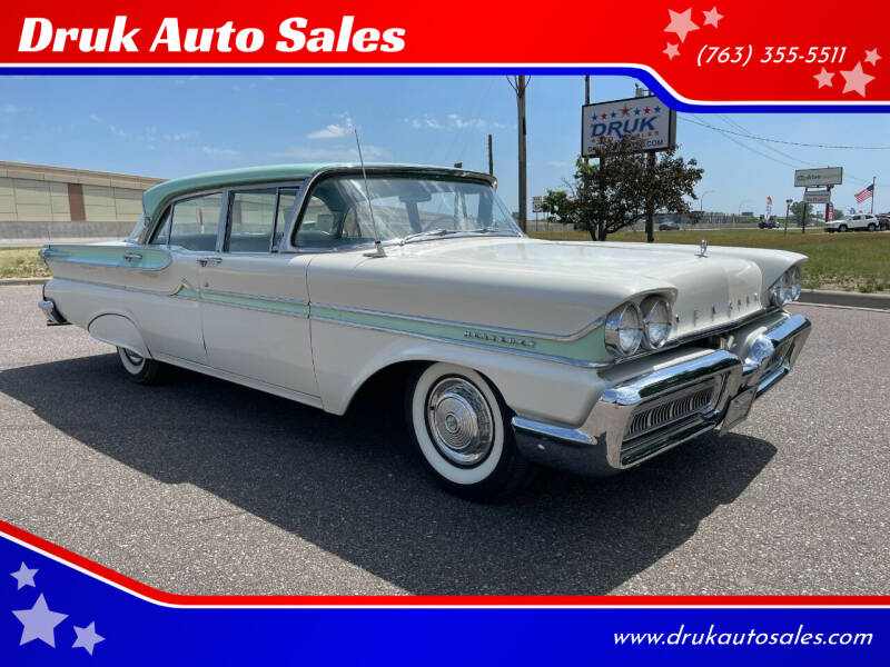 1958 Mercury Monterey for sale at Druk Auto Sales in Ramsey MN