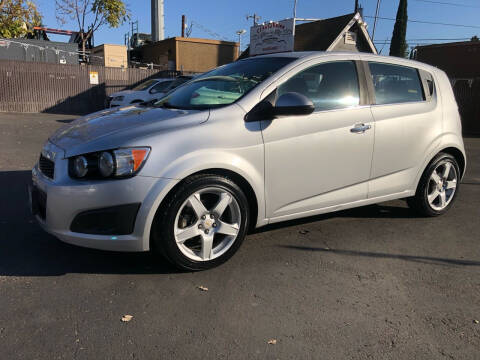 2012 Chevrolet Sonic for sale at C J Auto Sales in Riverbank CA