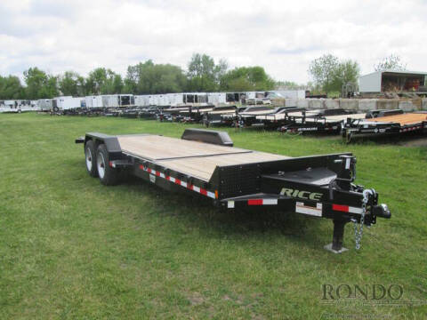 2026 Rice Trailers Equipment Tilt PTHD22