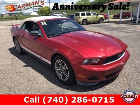 2011 Ford Mustang for sale at Carmans Used Cars & Trucks in Jackson OH