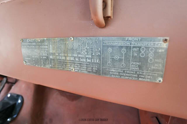 1947 Willys CJ-2A