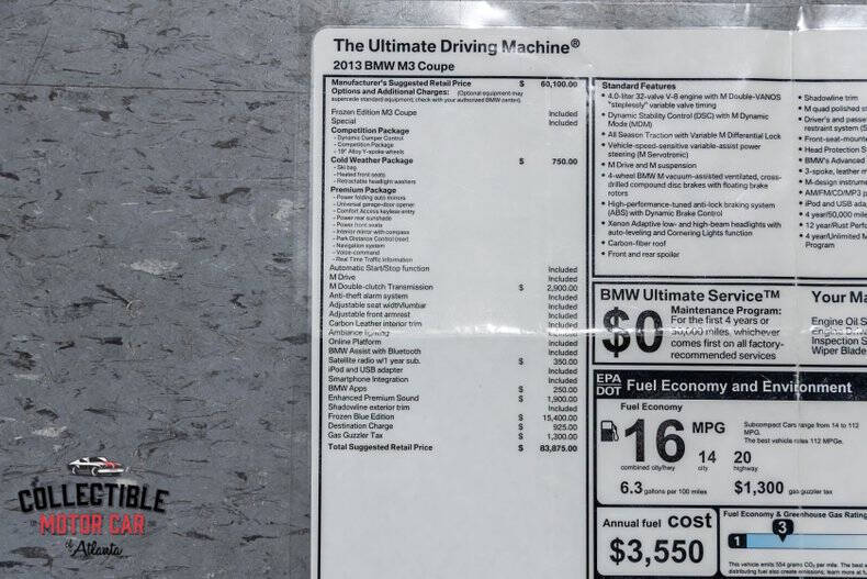 2013 BMW M3
