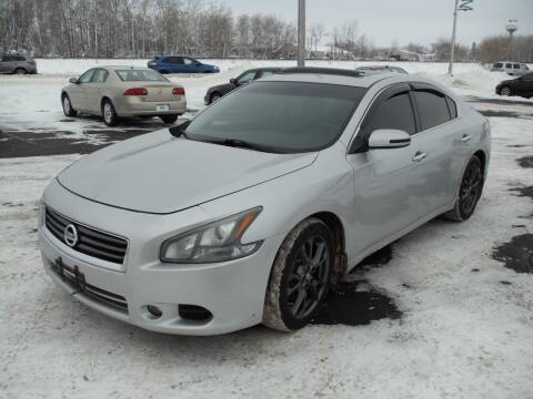 2012 Nissan Maxima for sale at KAISER AUTO SALES in Spencer WI