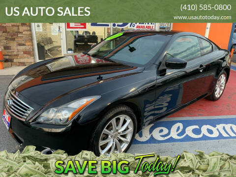 2012 Infiniti G37 Coupe for sale at US AUTO SALES in Baltimore MD