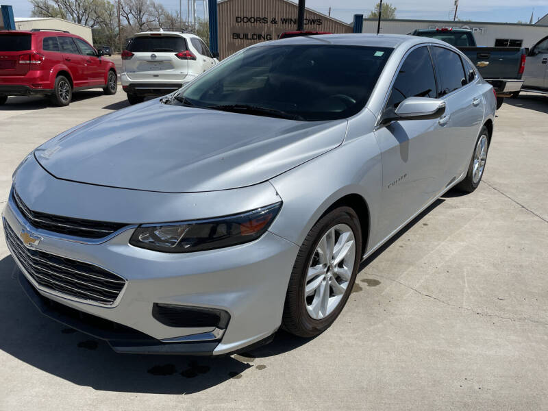 2017 Chevrolet Malibu for sale at Tiger Auto Sales in Guymon OK