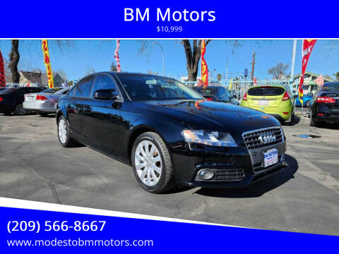 2012 Audi A4 for sale at BM Motors in Modesto CA