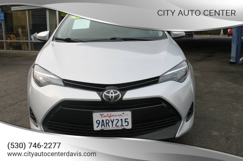 2018 Toyota Corolla for sale at City Auto Center in Davis CA