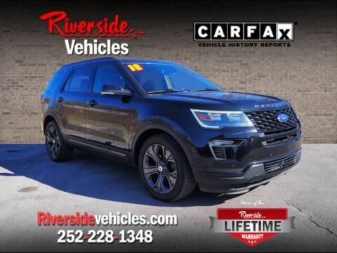 2018 Ford Explorer for sale at Riverside Mitsubishi(New Bern Auto Mart) in New Bern NC
