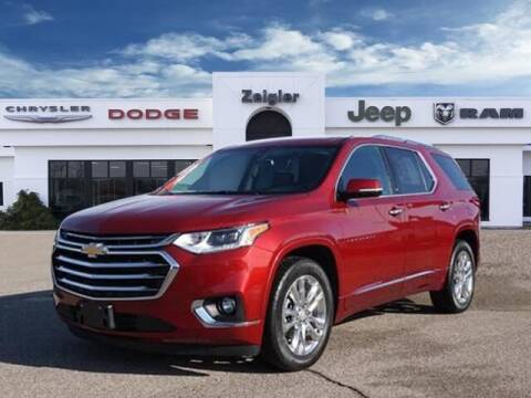 2018 Chevrolet Traverse for sale at Zeigler Ford of Plainwell- Jeff Bishop in Plainwell MI