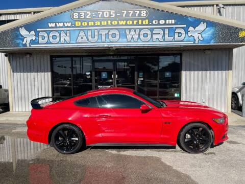 2015 Ford Mustang for sale at Don Auto World in Houston TX
