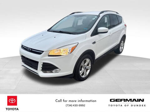 2016 Ford Escape for sale at GERMAIN TOYOTA OF DUNDEE in Dundee MI