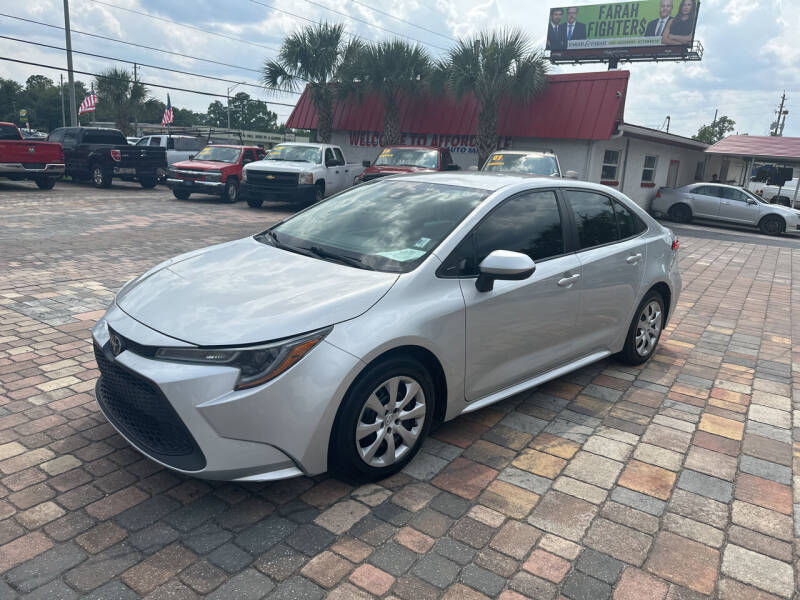 2020 Toyota Corolla for sale at Affordable Auto Motors in Jacksonville FL