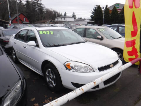 2013 Chevrolet Impala for sale at 777 Auto Sales and Service in Tacoma WA
