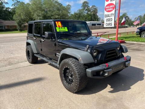 2014 Jeep Wrangler Unlimited for sale at VSA MotorCars in Cypress TX