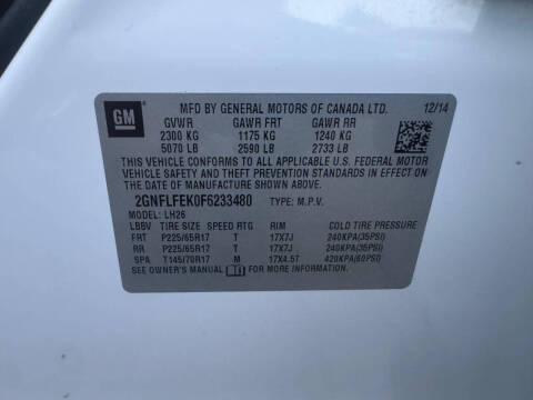 2015 Chevrolet Equinox LT