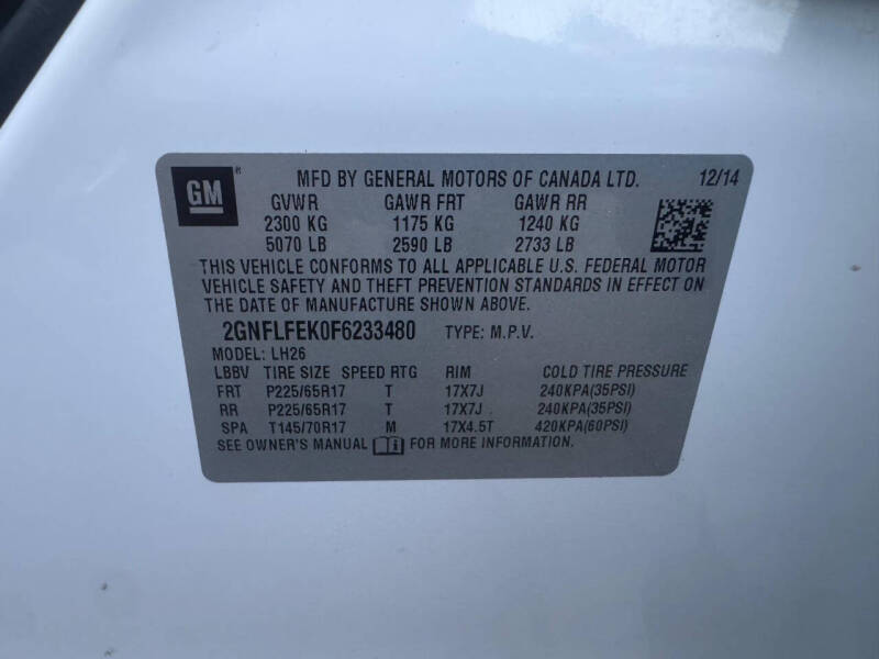 2015 Chevrolet Equinox LT