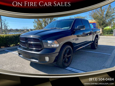 2018 RAM 1500 for sale at On Fire Car Sales in Tampa FL