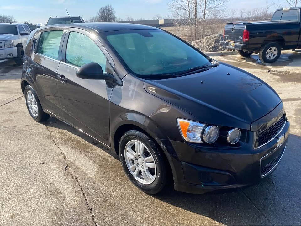 Black 2013 Chevrolet Sonic LT Auto LT Auto 4dr Hatchback 1