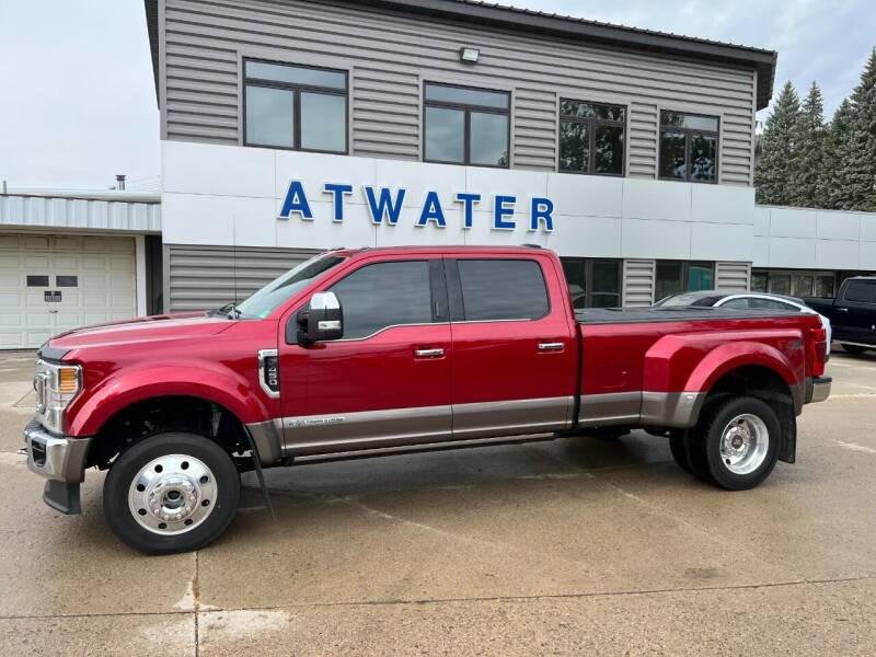 2021 Ford F-450 Super Duty for sale at Atwater Ford Inc in Atwater MN