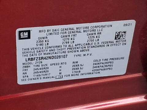 2022 Buick Envision Avenir