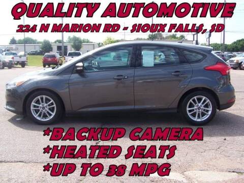 2018 Ford Focus for sale at Quality Automotive in Sioux Falls SD
