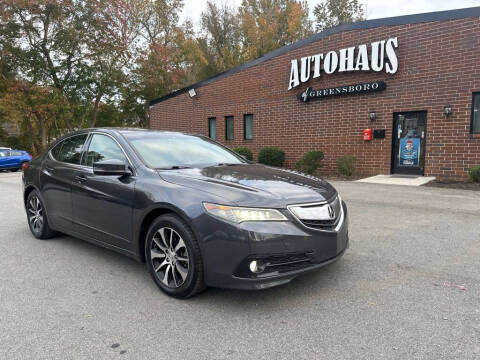 2015 Acura TLX for sale at Autohaus of Greensboro in Greensboro NC