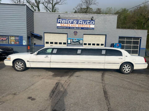 2007 Lincoln Town Car for sale at Reid's Auto Sales & Service in Emporium PA