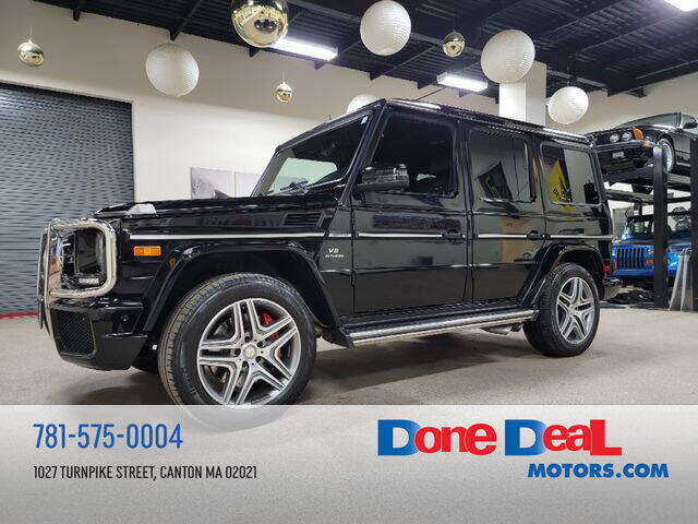 2016 Mercedes-Benz G-Class for sale at DONE DEAL MOTORS in Canton MA