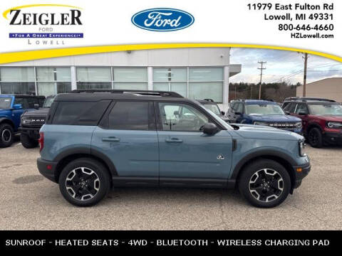 2022 Ford Bronco Sport for sale at Zeigler Ford of Plainwell in Plainwell MI