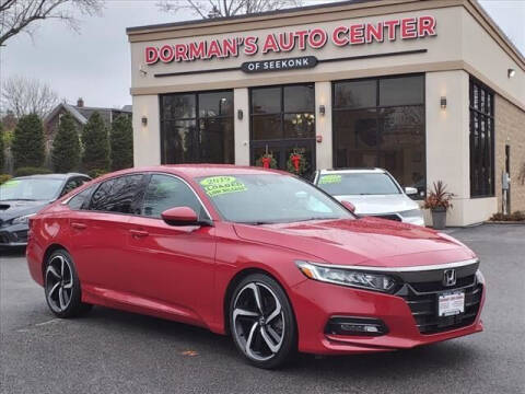 2019 Honda Accord for sale at DORMANS AUTO CENTER OF SEEKONK in Seekonk MA