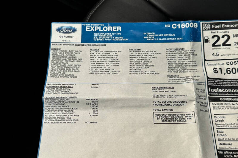 2022 Ford Explorer XLT
