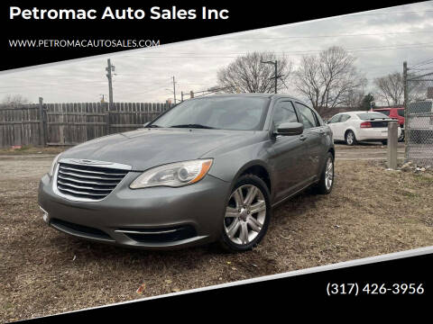 2013 Chrysler 200 for sale at Petromac Auto Sales Inc in Indianapolis IN