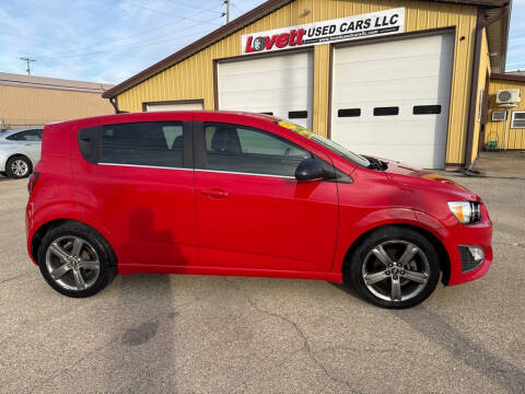 2013 Chevrolet Sonic RS Manual