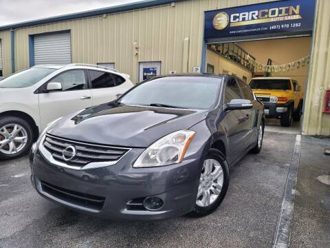 2012 Nissan Altima for sale at Carcoin Auto Sales in Orlando FL
