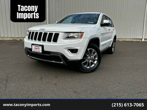 2016 Jeep Grand Cherokee for sale at Tacony Imports in Philadelphia PA