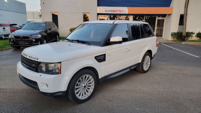 2012 Land Rover Range Rover Sport for sale at AUTOBOTS FLORIDA in Pompano Beach FL