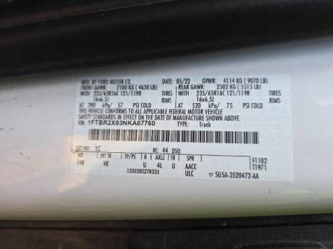 2022 Ford Transit 250