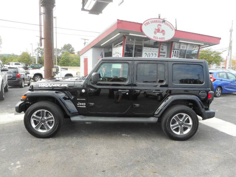 2021 Jeep Wrangler Unlimited for sale at The Carriage Company in Lancaster OH