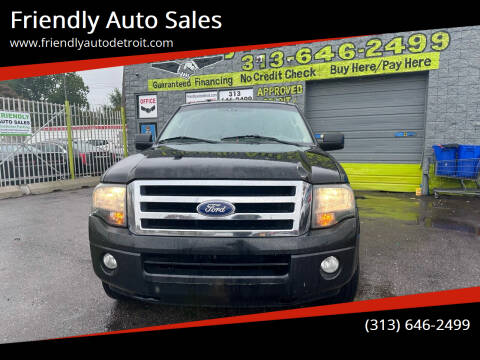 2011 Ford Expedition EL for sale at Friendly Auto Sales in Detroit MI