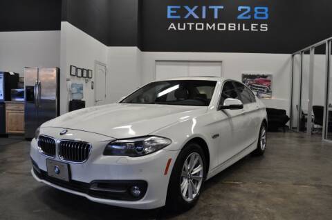 2015 BMW 5 Series for sale at Exit 28 Auto Center LLC in Cornelius NC