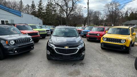 2018 Chevrolet Equinox for sale at ONE PRICE AUTO in Mount Clemens MI