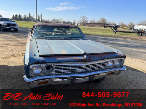 1966 Chevrolet Impala for sale at B & B Auto Sales in Brookings SD