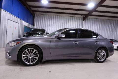2019 Infiniti Q50 for sale at SOUTHWEST AUTO CENTER INC in Houston TX