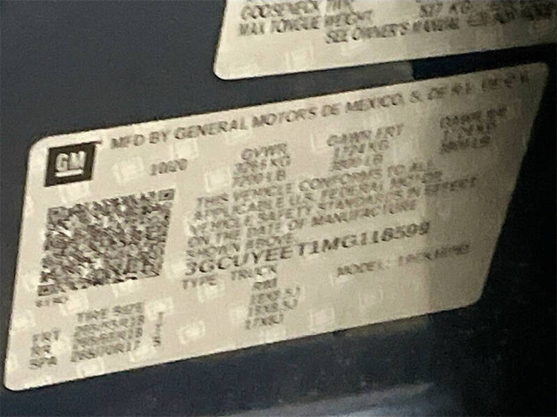 2021 Chevrolet Silverado 1500