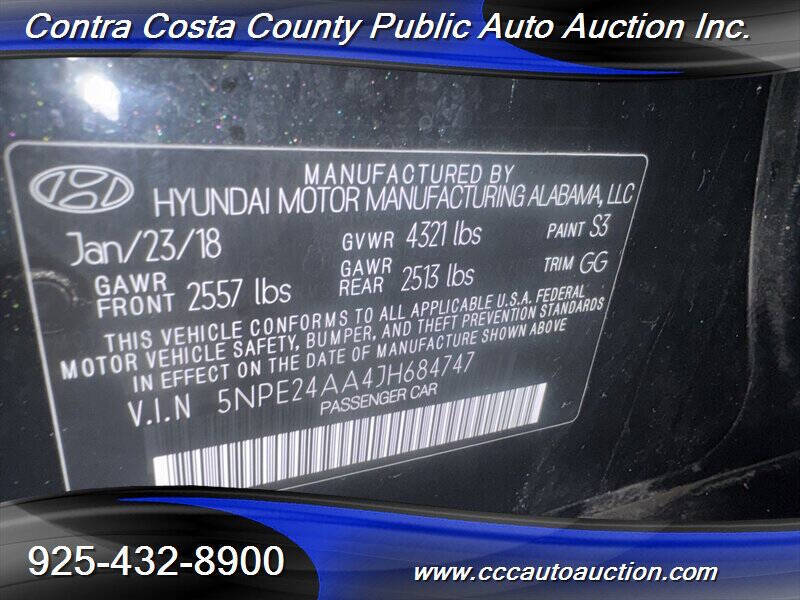 2018 Hyundai Sonata Eco