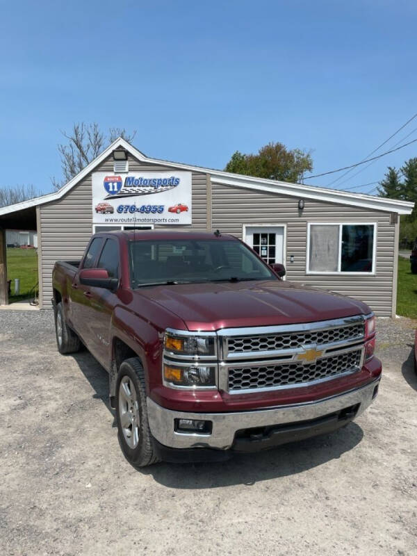 2014 Chevrolet Silverado 1500 for sale at ROUTE 11 MOTOR SPORTS in Central Square NY