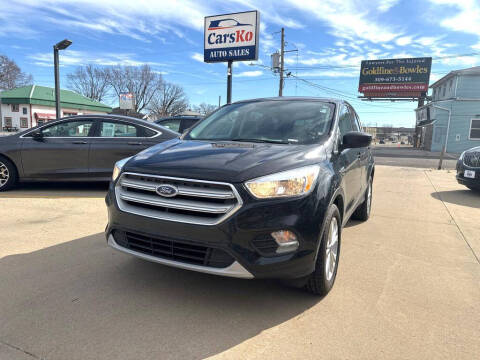 2019 Ford Escape for sale at Carsko Auto Sales in Bartonville IL