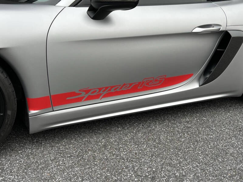 2025 Porsche 718 Boxster Spyder RS