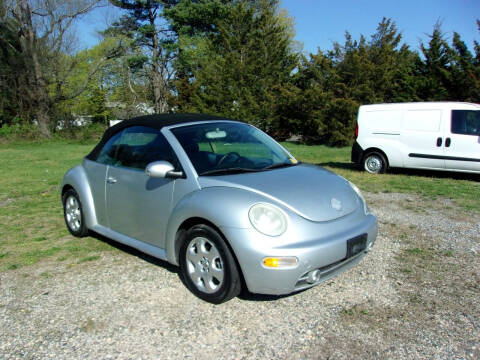2003 Volkswagen New Beetle Convertible for sale at Cross Keys Auto Exchange in Berlin NJ