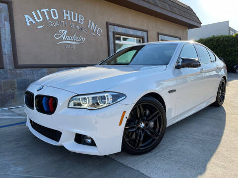 2015 BMW 5 Series for sale at Auto Hub, Inc. in Anaheim CA